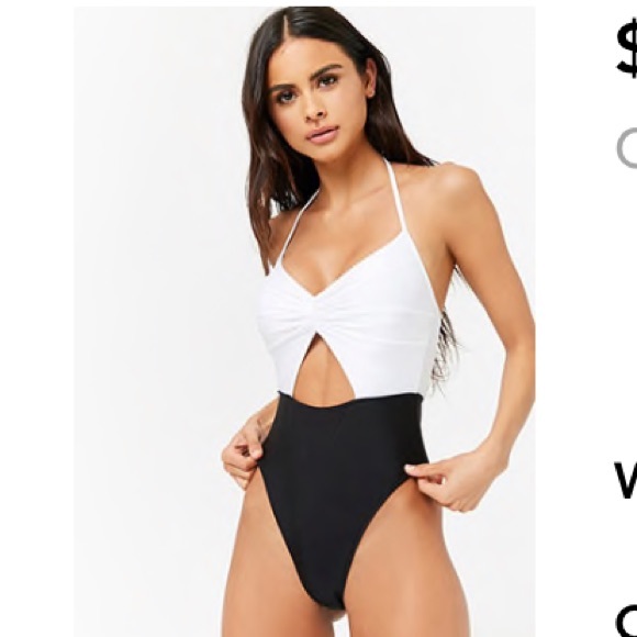 Forever 21 Other - NWT color block one piece swim suit